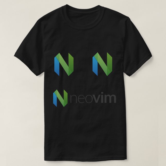 Neovim logo crypto sticker pack Sticker Copy T-Shirt (Design Front)