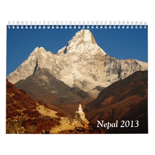 Nepal 2013 calendar