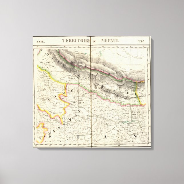 Nepal, Asia 83 Canvas Print (Front)