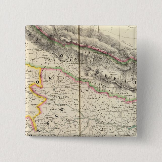 Nepal, Asia 83 Pinback Button (Front)