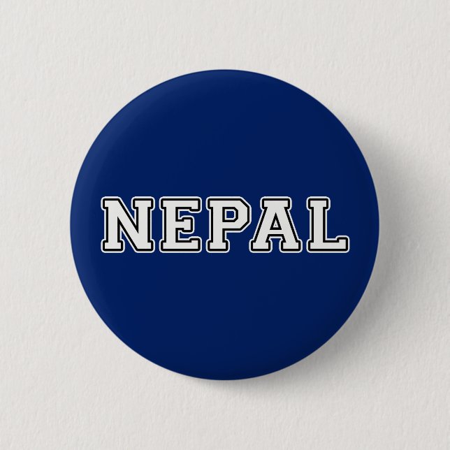 Nepal Button (Front)