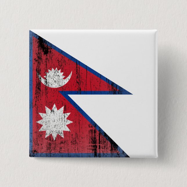 Nepal Button (Front)