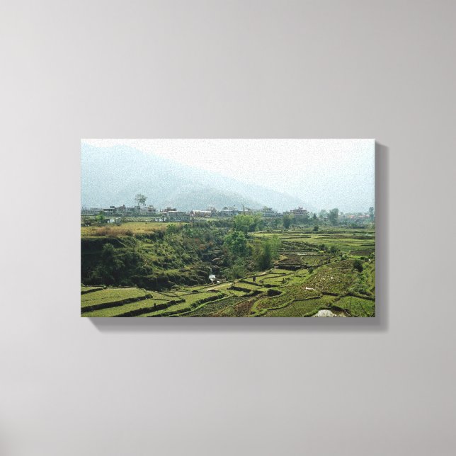Nepal Canvas Print (Front)