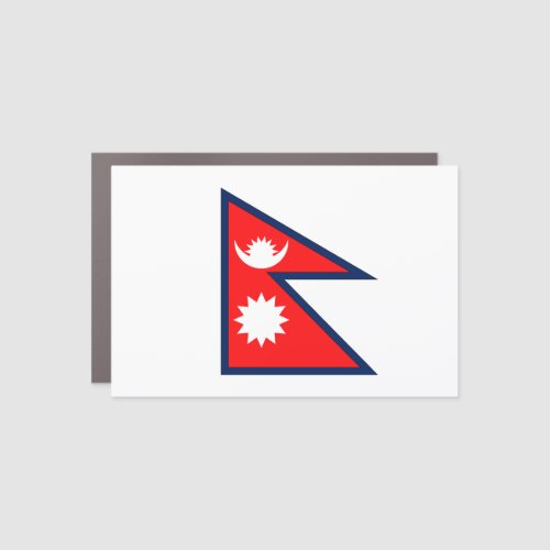Nepal Car Magnet