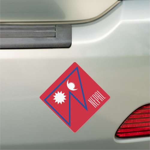 nepal car magnet