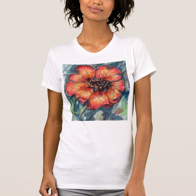 Nepal Cinquefoil Flower Shirt (Front)