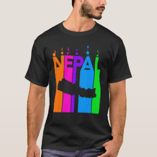 Nepal Colorful Bubbles T-Shirt