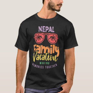 Nepal Family Vacation Matching Outfit T-Shirt