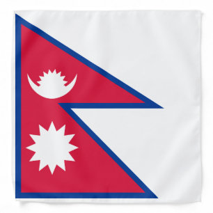 Nepal Flag Bandana