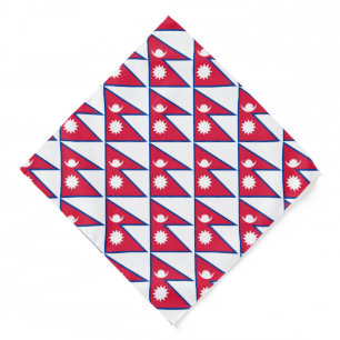 Nepal Flag Bandana