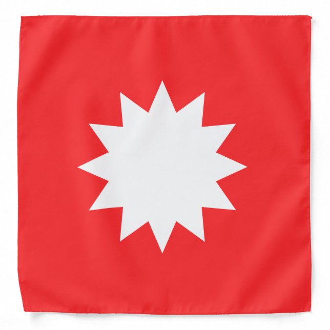 Nepal Flag Bandana (Front)