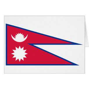Nepal Flag Cards