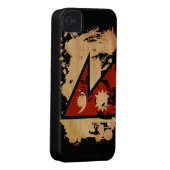 Nepal Flag Case-Mate iPhone Case (Back/Right)