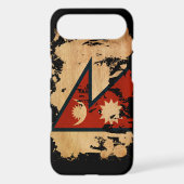 Nepal Flag Case-Mate iPhone Case (Back)