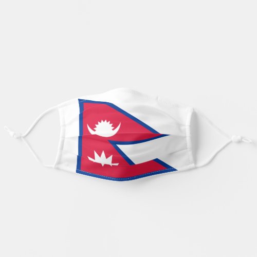 Nepal Flag Cloth Face Mask