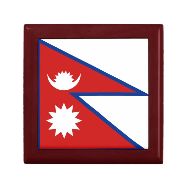Nepal Flag Gift Box (Front)