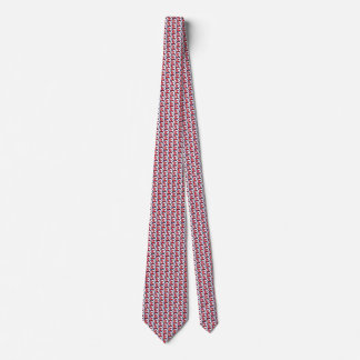 Nepal Flag Honeycomb Tie