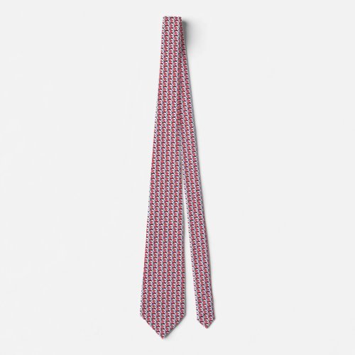 Nepal Flag Honeycomb Tie