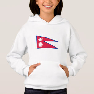 Nepal Flag Hoodie
