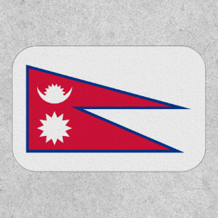 Nepal Flag Patch