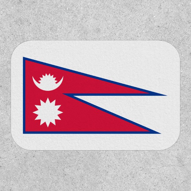 Nepal Flag Patch (Front)