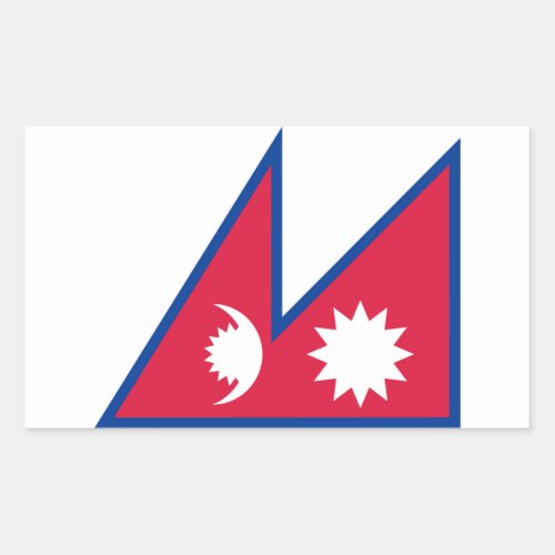 Nepal Flag Sticker