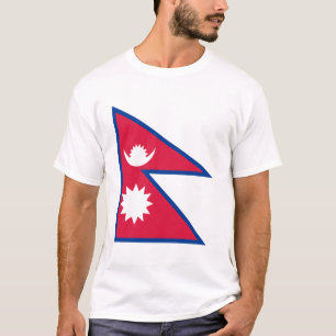 Nepal Flag T-Shirt