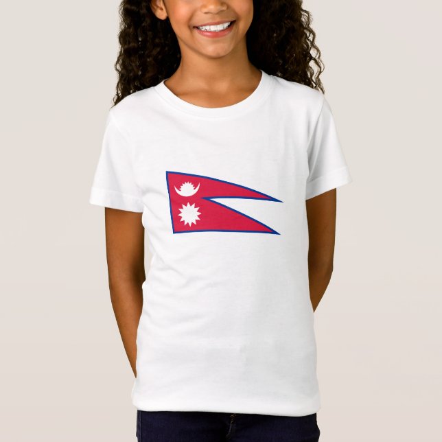 Nepal Flag T-Shirt (Front)