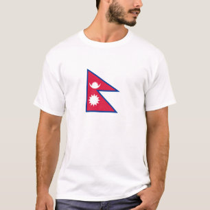 Nepal Flag T-Shirt