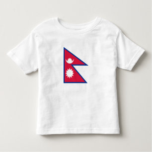 Nepal Flag Toddler T-shirt
