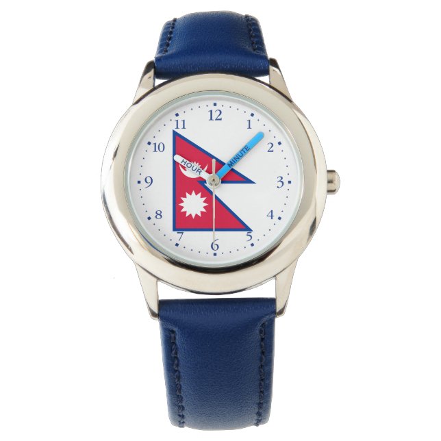 Nepal Flag Watch (Front)