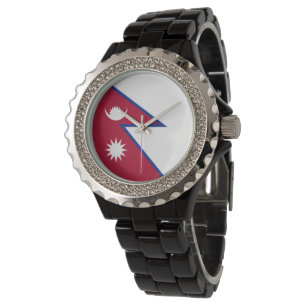 Nepal flag watch