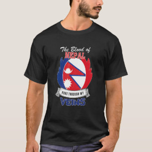 Nepal In My Veins T-Shirt