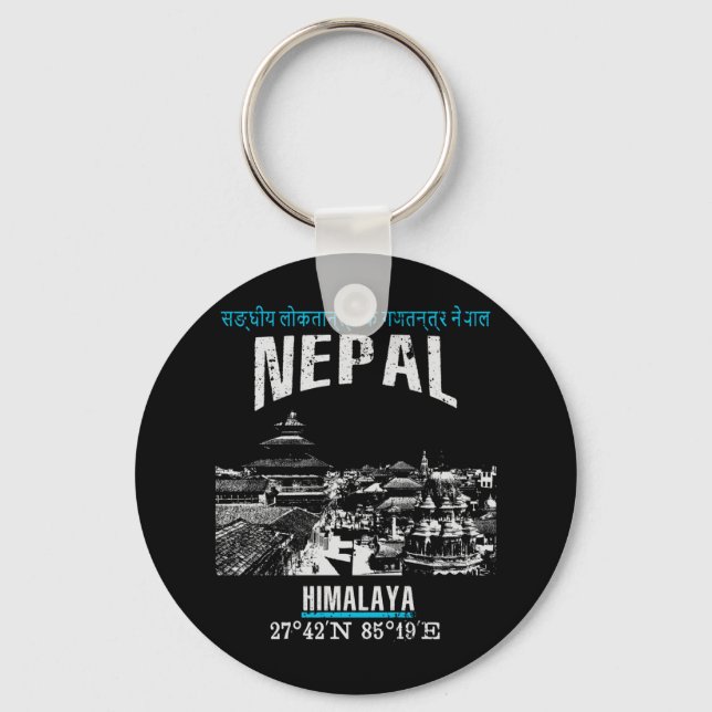 Nepal Keychain (Front)