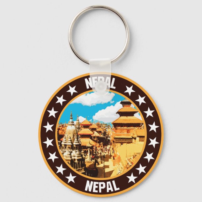 Nepal                                              keychain (Front)