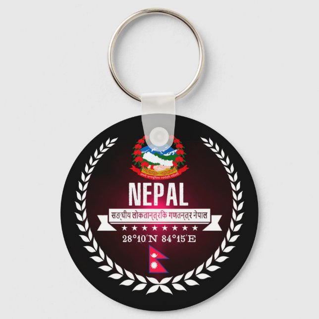 Nepal Keychain (Front)