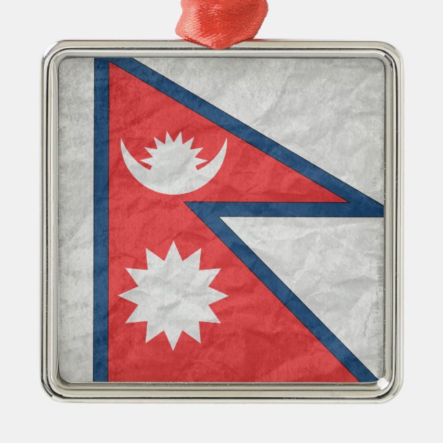 Nepal Metal Ornament (Front)
