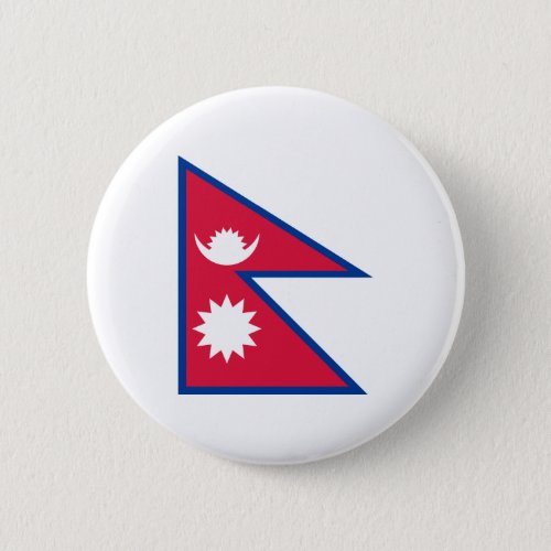Nepal  Nepali Flag Button