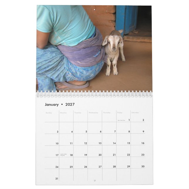 Nepal Photo Calendar 2013 (Jan 2027)