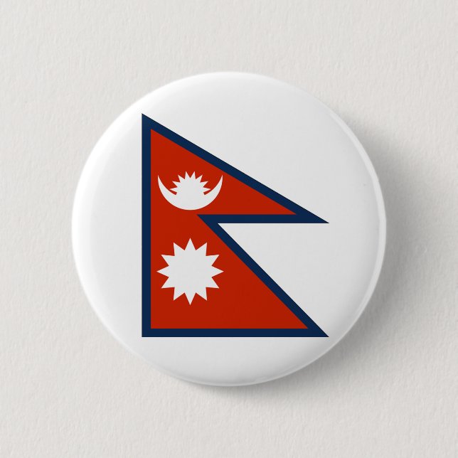 Nepal Pinback Button (Front)