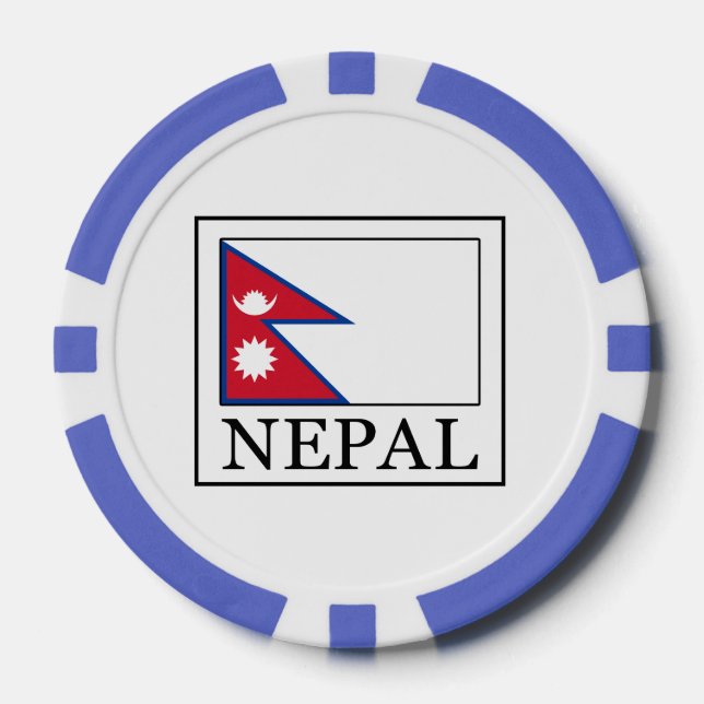 Nepal Poker Chips (Front)