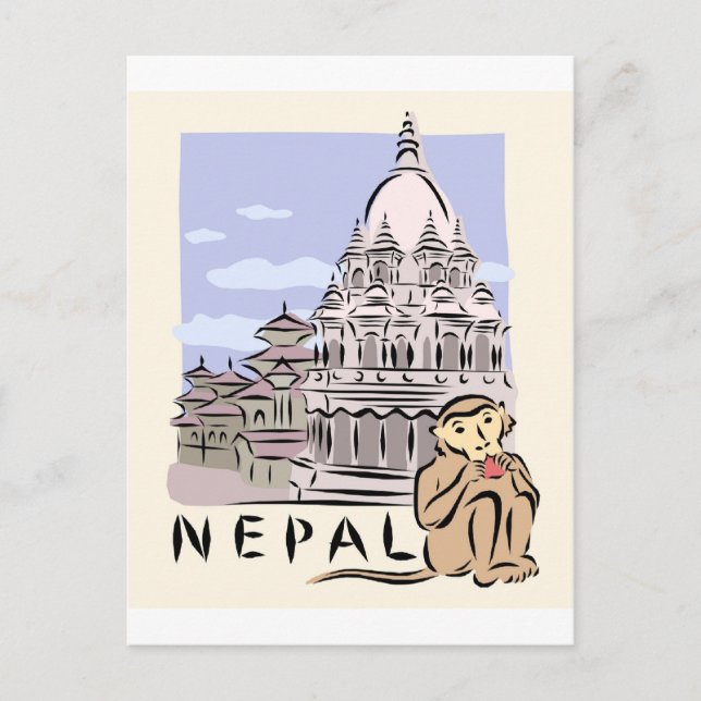 Nepal Postcard (Front)