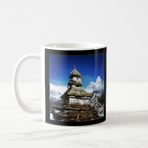 Nepal Sagarmatha views on Everest Ama Dablam Coffee Mug