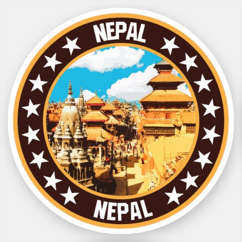 Nepal                                              sticker