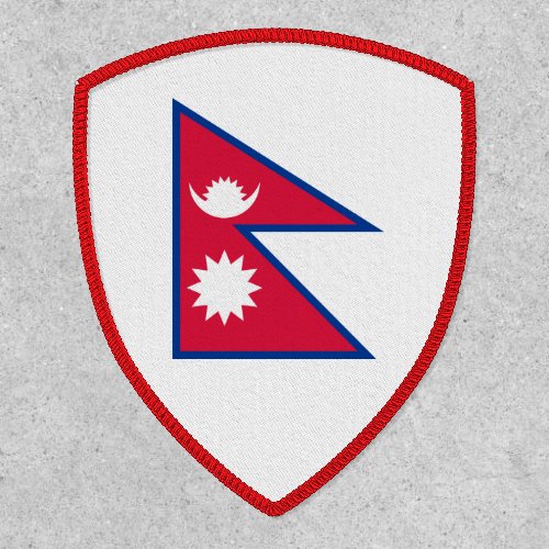 Nepalese Flag Flag of Nepal Patch