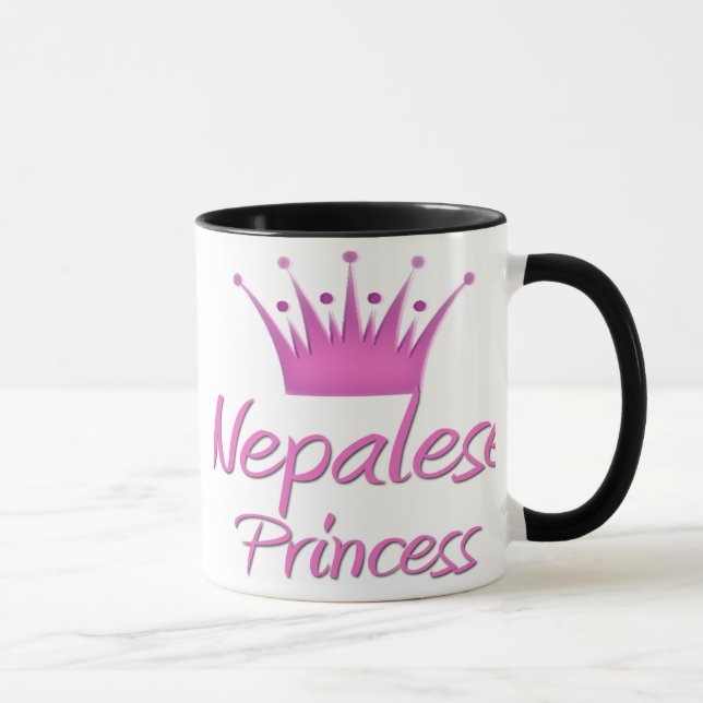 Nepalese Princess Mug (Right)