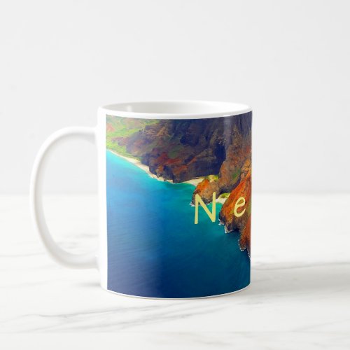 Nepali Coast Kauai Hawaii Coffee Mug