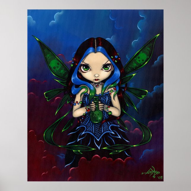 Nepenthe gothic fairy Art Print (Front)