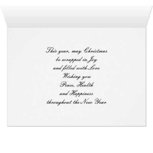 Nephew and husband, a Christian cross Christmas (Inside Horizontal (Bottom))