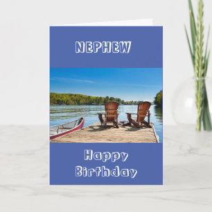 **NEPHEW** ENJOY YOUR BIRTHDAY CARD